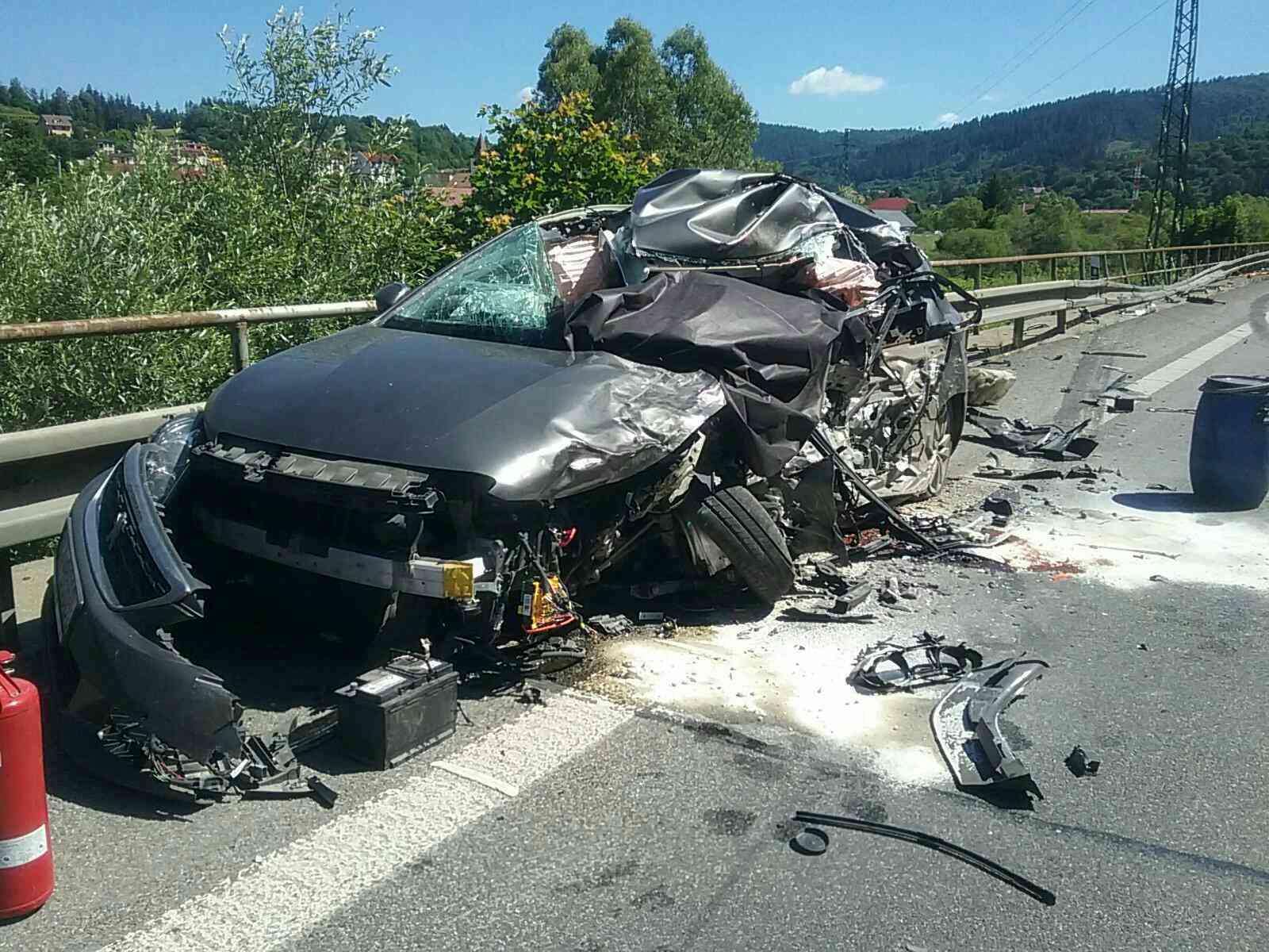 01 - Vážna dopravná nehoda si vyžiadala jednu obeť